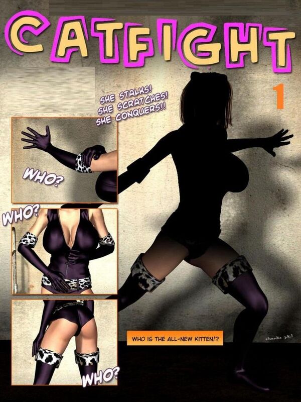 Catfight # 01 (Erotic Comic)