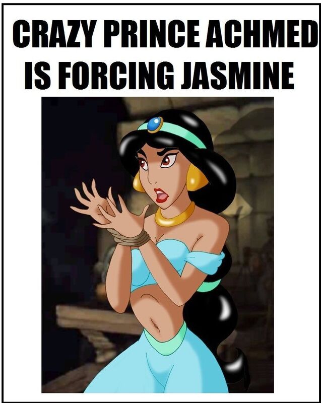 Crazy Prince Ashamed forcing Jasmine (Erotic comic)