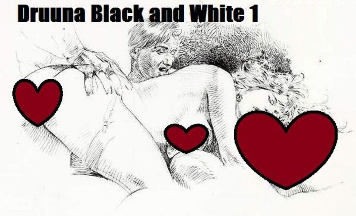 Druuna Black & White # 01 (Erotic Comic)