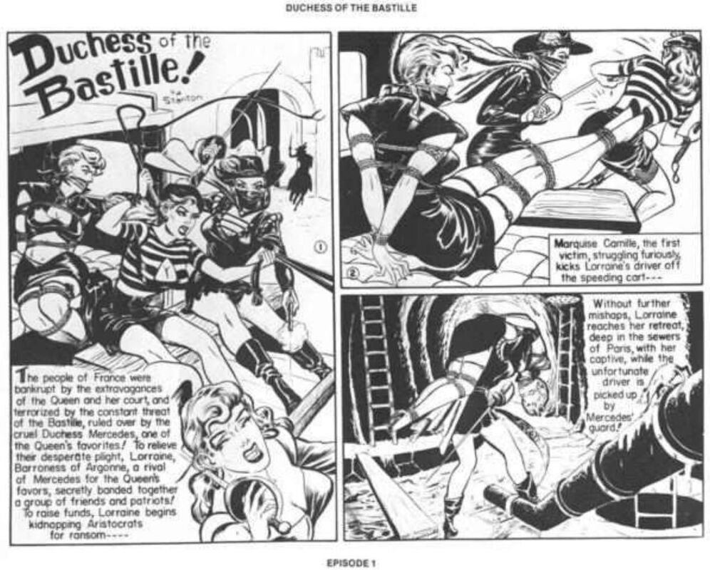 Duchess Of The Bastille (Erotic Comic)