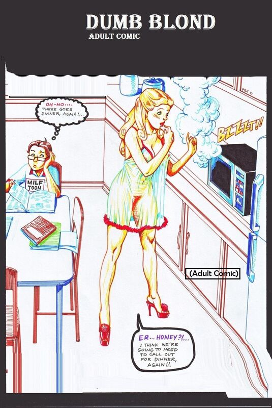 Dumb Blond (Erotic Comic)