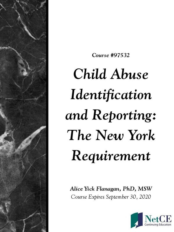 Child Abuse Identification and Reporting: The New York Requirement