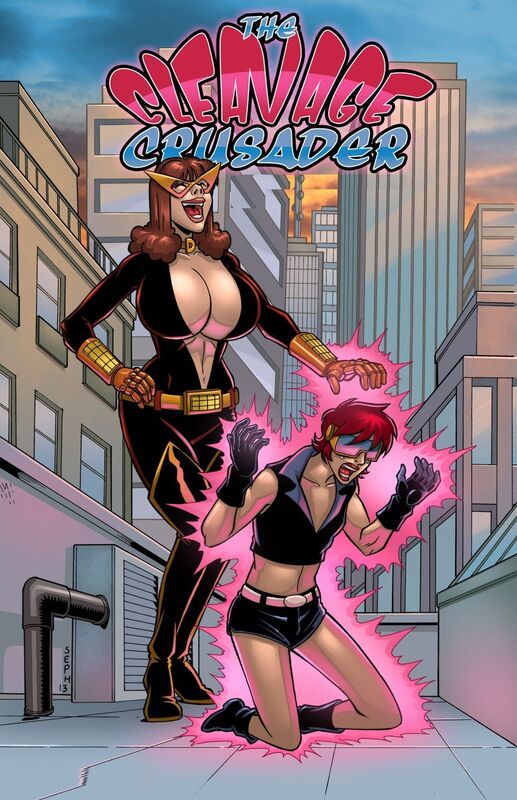 The Cleavage Crusader # 02 (Adult Comic)