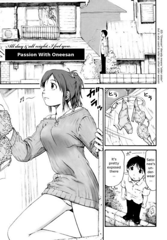 Passion with Oneesan - Hentai