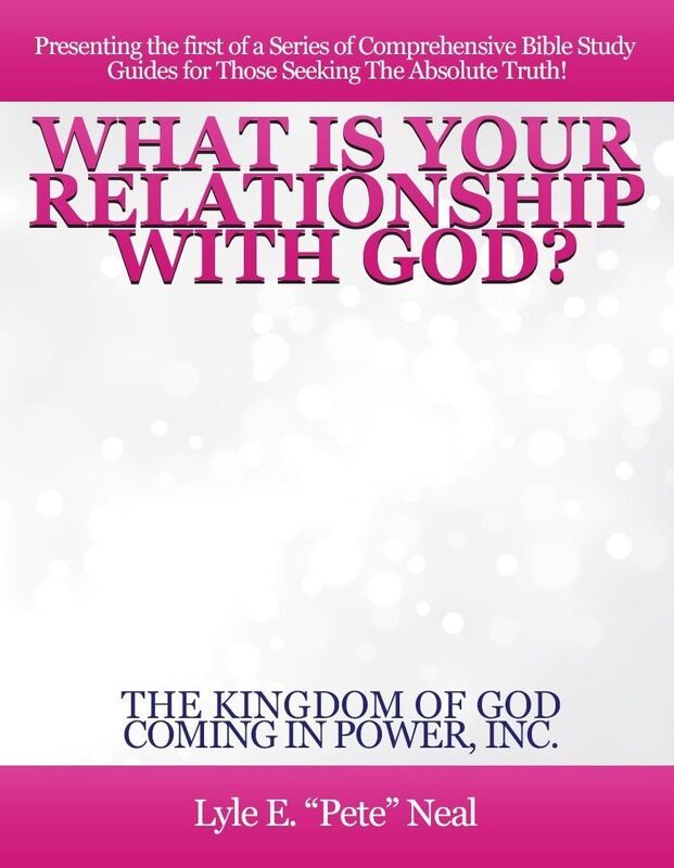 WHAT IS YOUR RELATIONSHIP WITH GOD?