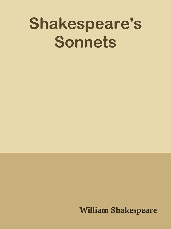 Shakespeare's Sonnets
