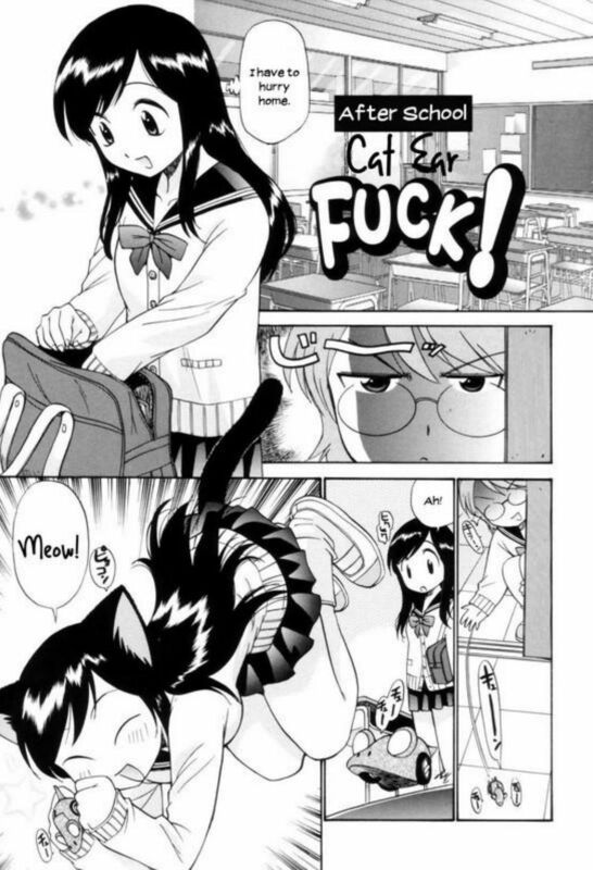 After School Cat Ear Fuck (Hentai Comic)
