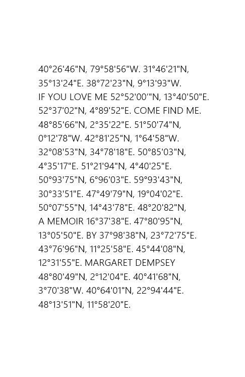If You Love Me, Come Find Me