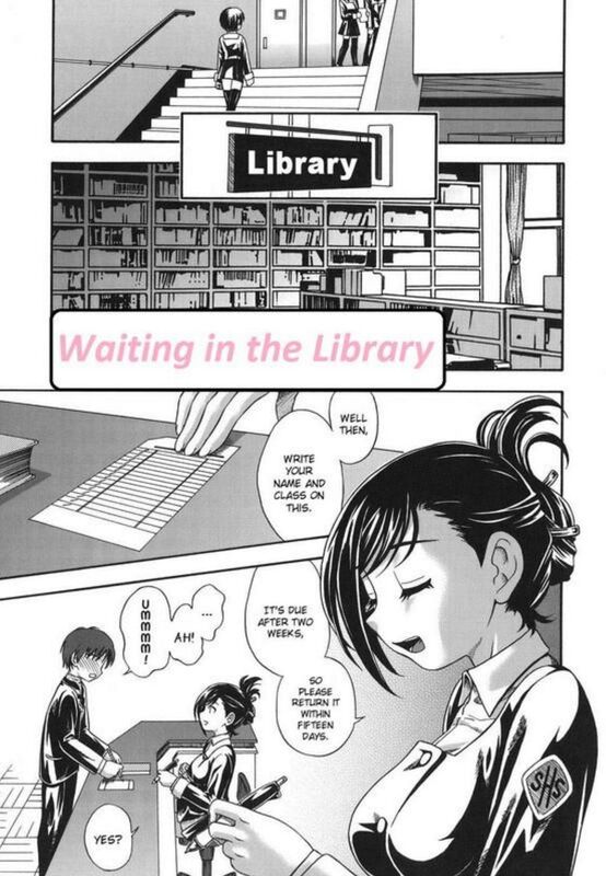 Waiting in the Library - Hentai