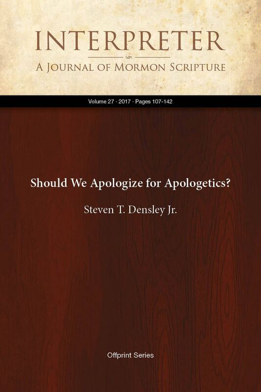Should We Apologize for Apologetics?
