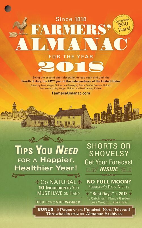 2018 Farmers' Almanac