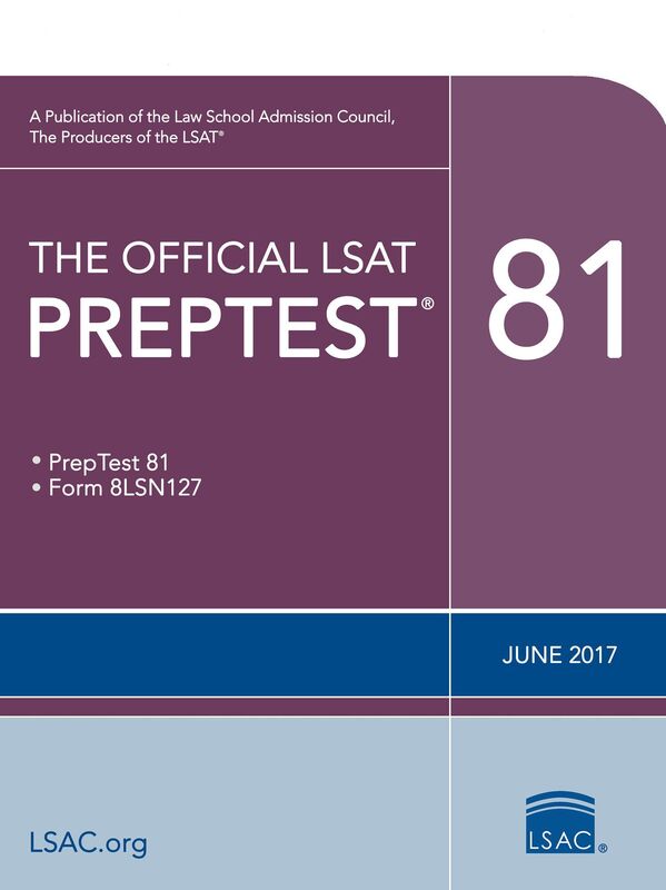 The Official LSAT PrepTest 81