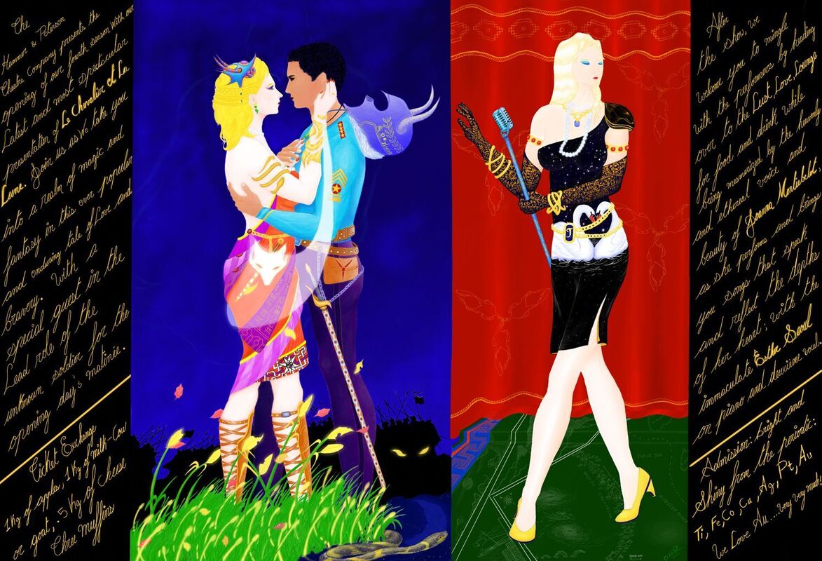 Le Chevalier Et La Lune or Our Land Celeste