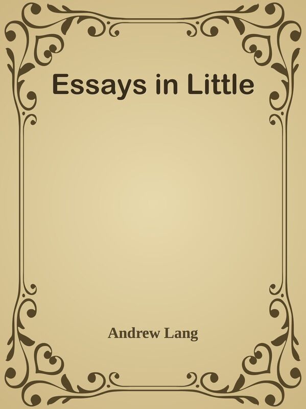 Essays in Little