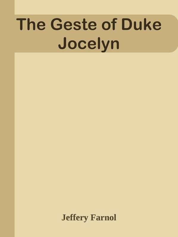 The Geste of Duke Jocelyn