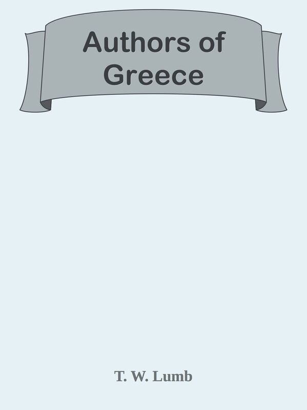 Authors of Greece