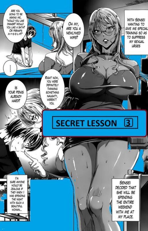 Secret Lesson # 03 (Erotic Comic)