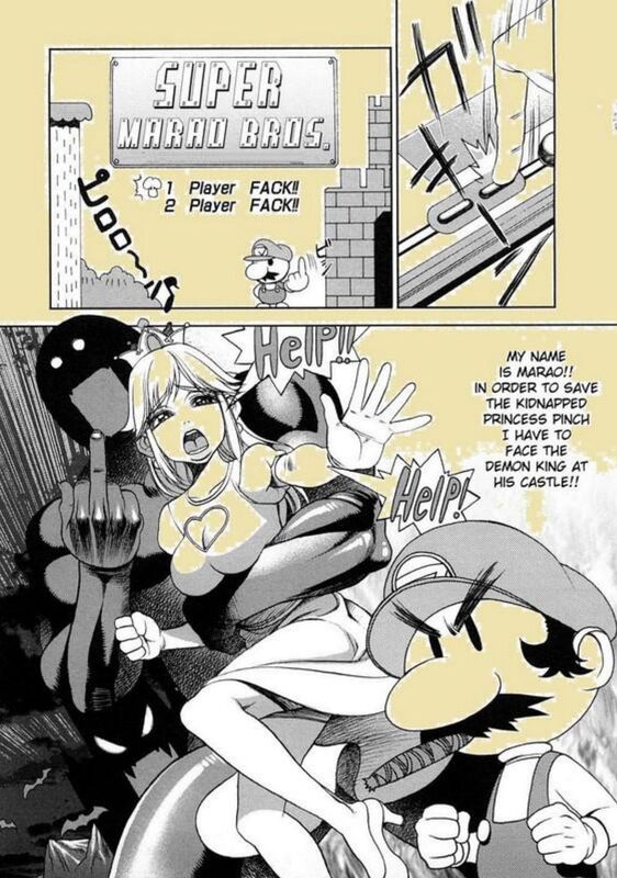 Super Marao Bross (Erotic Comic)