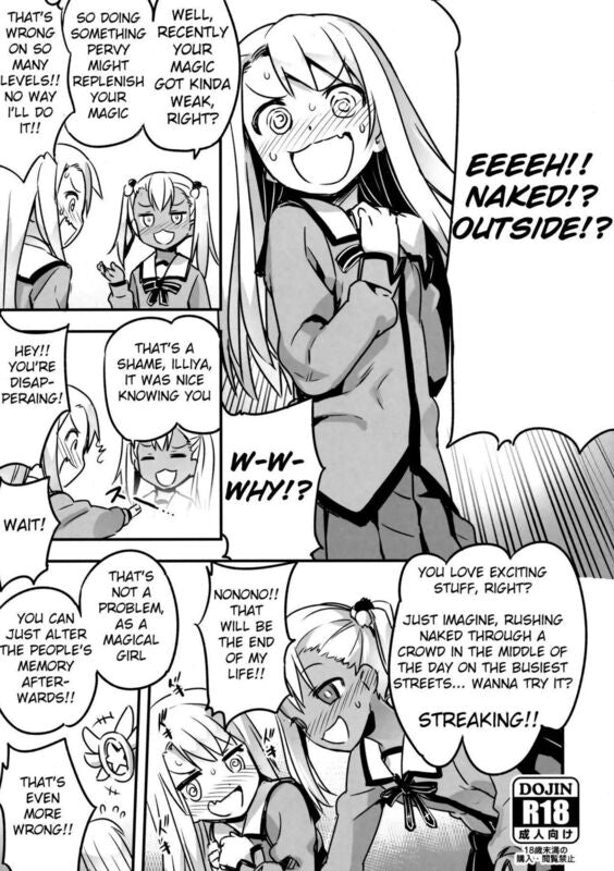 Eeeh Naked Outside (Hentai Comic)