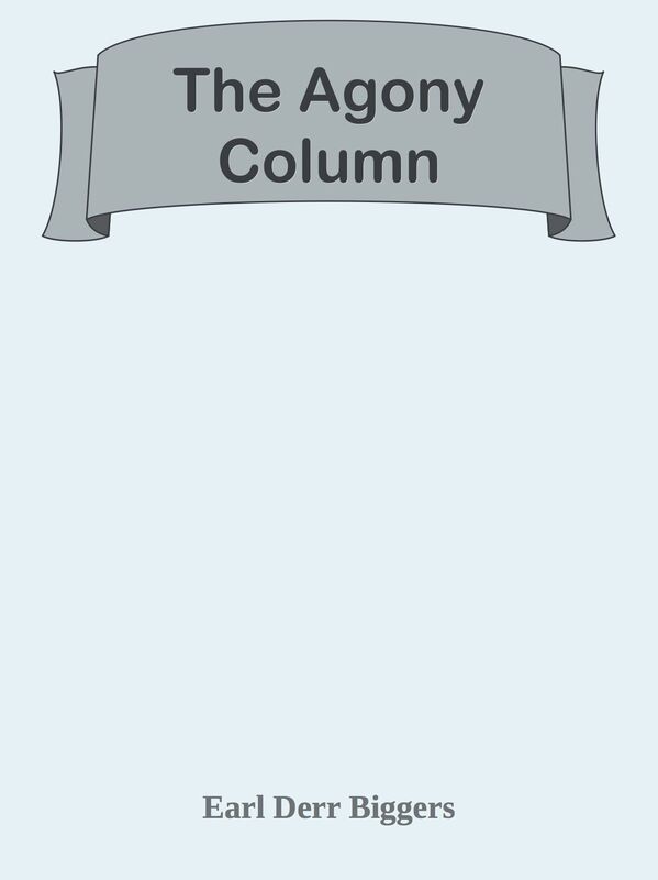 The Agony Column