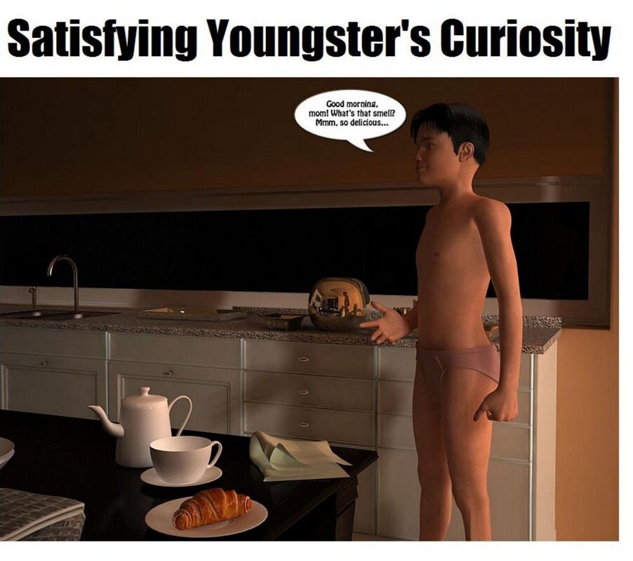 Satisfying Youngster's Curiosity (Hentai Comic)