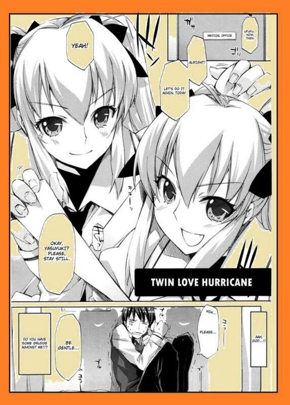 Twin Love Hurricain (Erotic Comic)