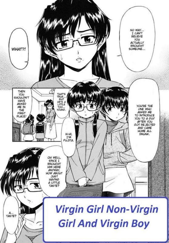 Virgin Girl & Virgin Boy (Erotic Comic)