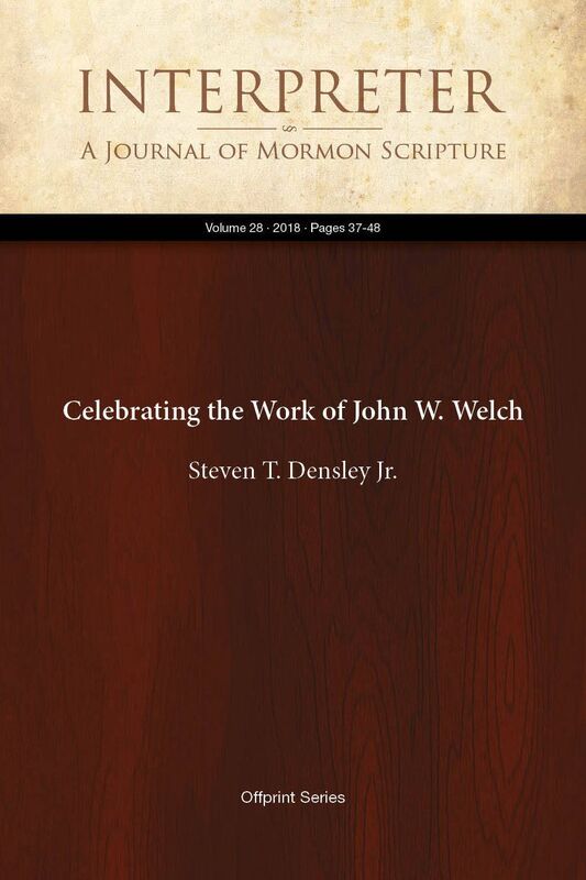 Celebrating the Work of John W. Welch