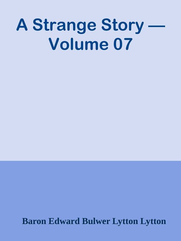 A Strange Story Volume 07