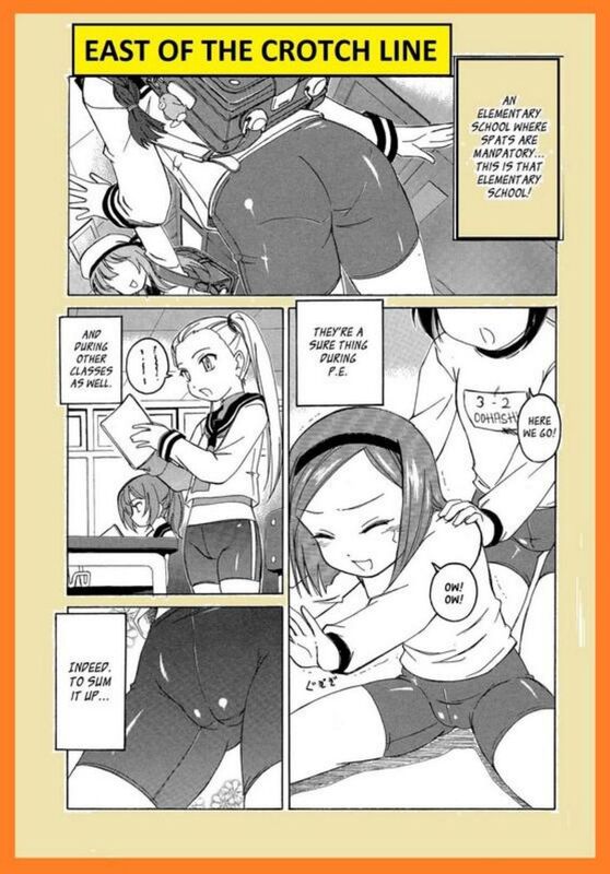 East of the Crotch Line (Erotic Comic)