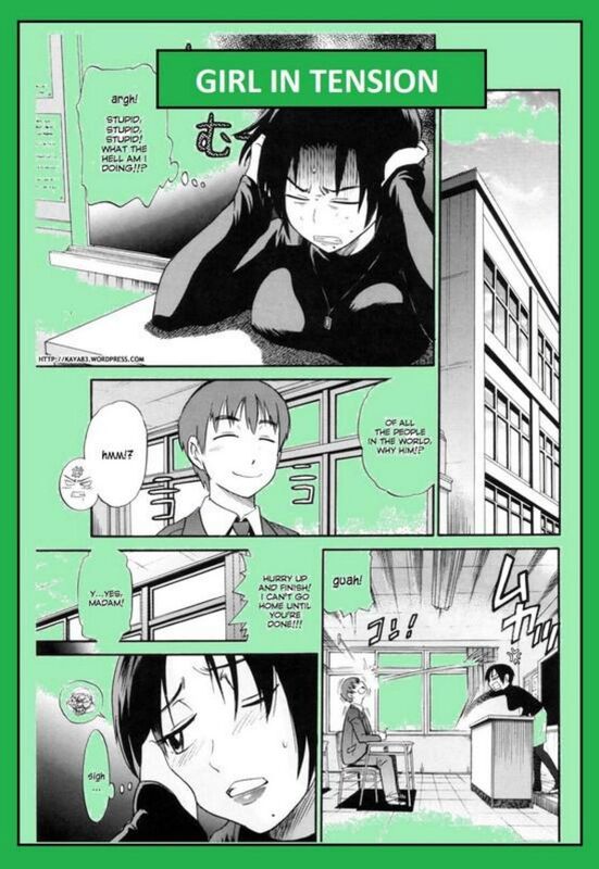Girl in Tension (Erotic Comic)