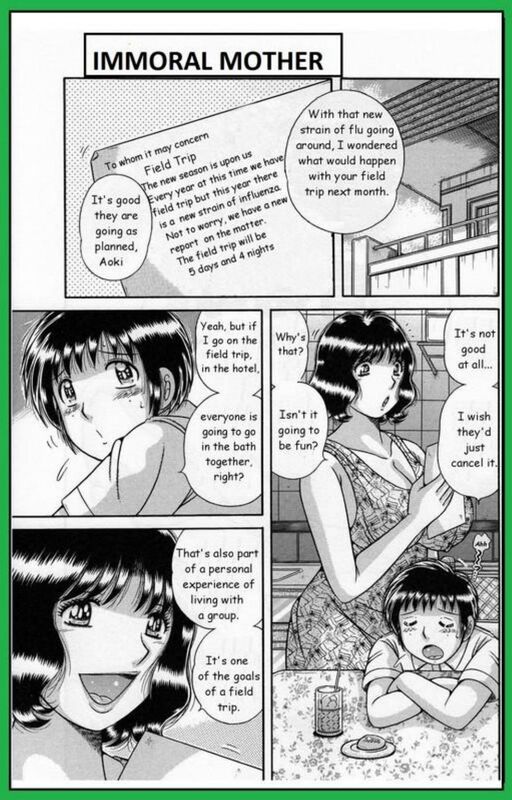 Immoral Mother (Erotic Comic)