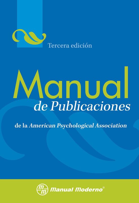 Manual de publicaciones de la APA