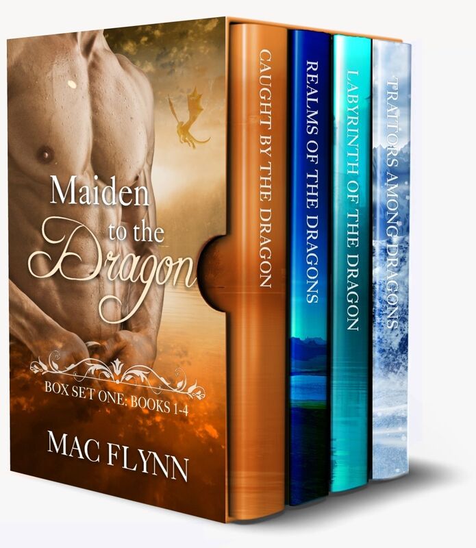 Maiden to the Dragon Series Box Set: Books 1-4 (Alpha Dragon Shifter Romance)