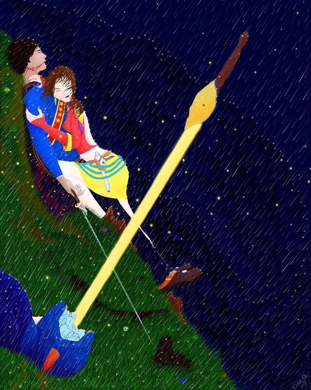 Our Land Celeste or Le Chevalier Et La Lune