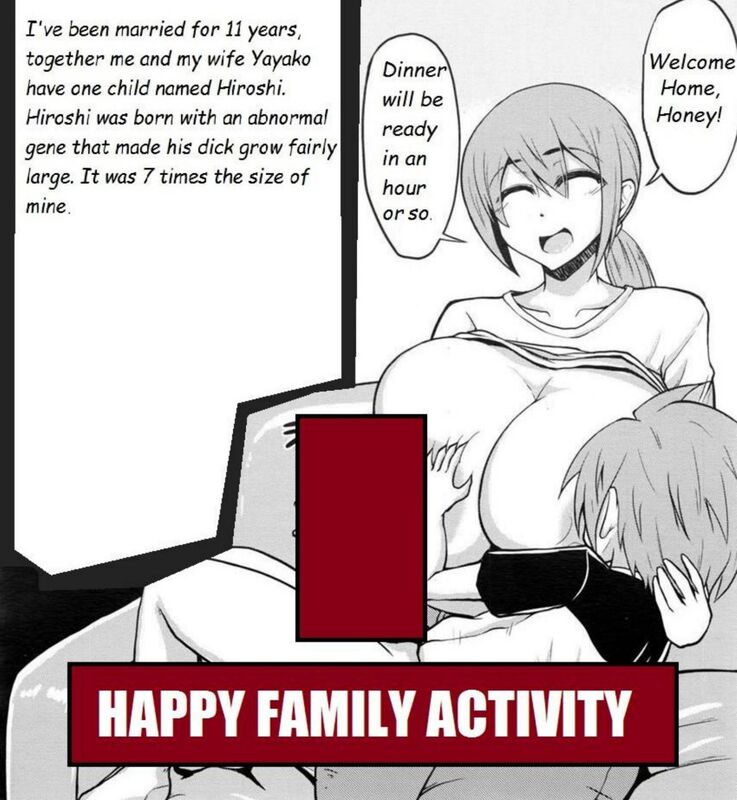 Happy Family Activity (Hentai Comic)