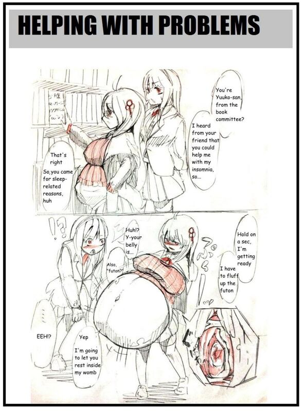 Helping with Problems (Hentai Comic)