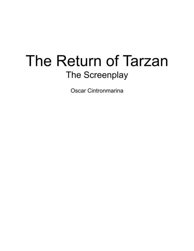 The Return of Tarzan The Screenplay