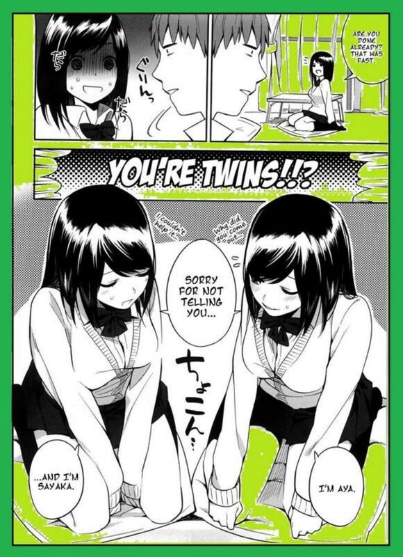 You Are Twins (Erotic Comic)