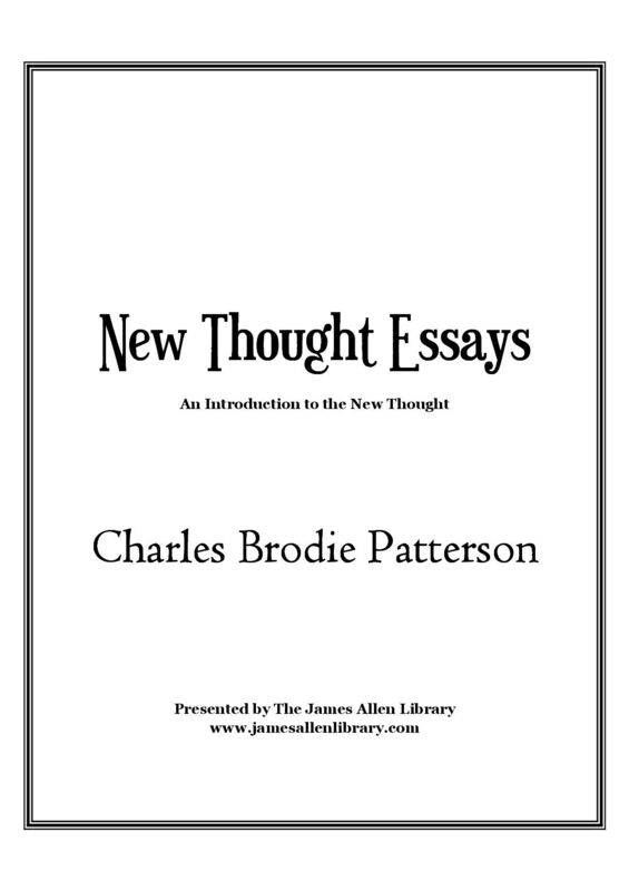 New Thought Essays