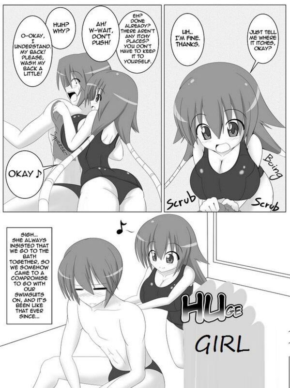 Huge Girl (Hentai Comic)
