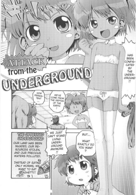 Attack From the Undergournd (Hentai Comic)