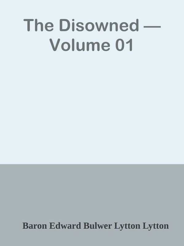 The Disowned Volume 01