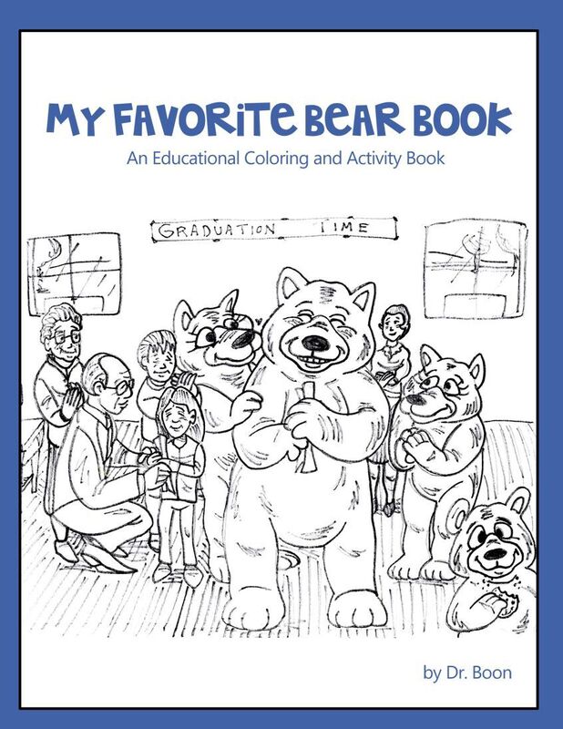 My Favorite Bear Book: An Educational Coloring and Activity Book