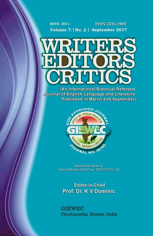 Writers Editors Critics (WEC)	Vol. 7, No. 2: September 2017