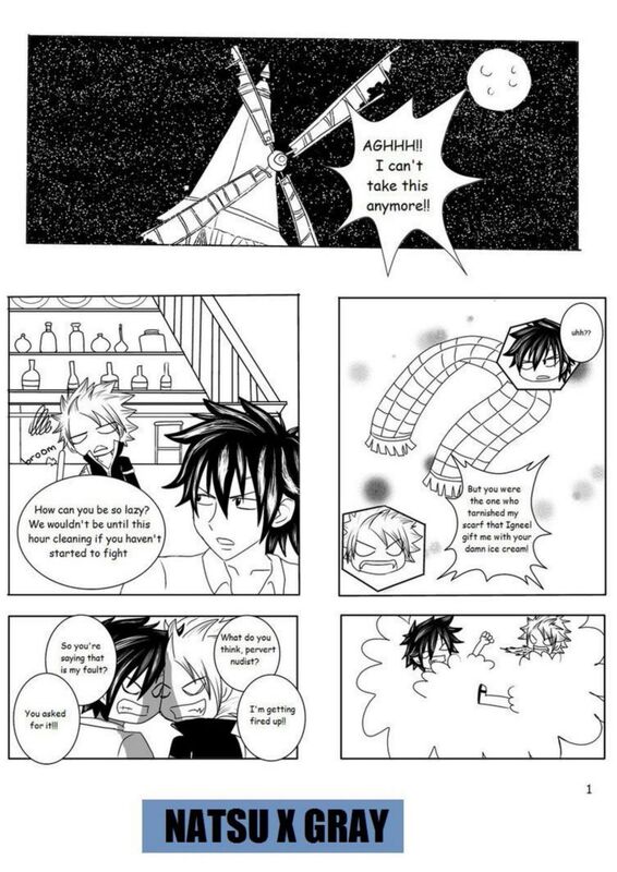 Natsu x Gray (Hentai Comic)