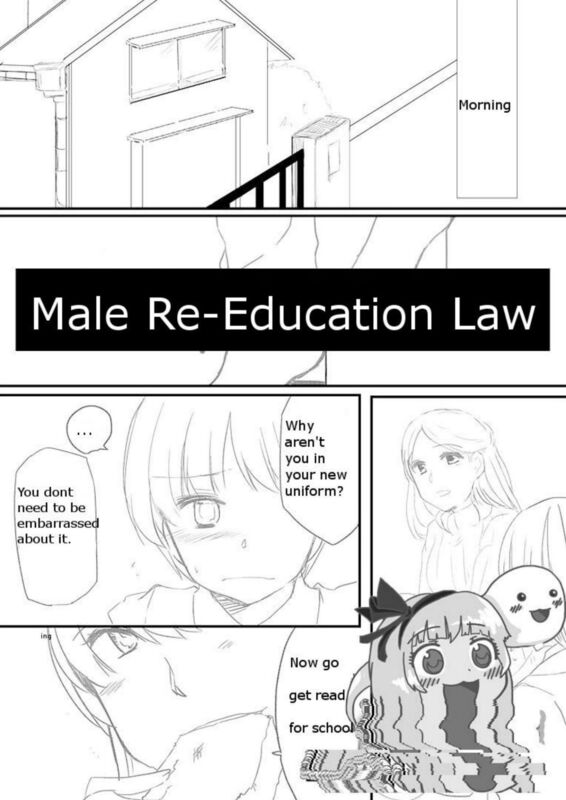 Male Re-Education Law (Hentai Comic)