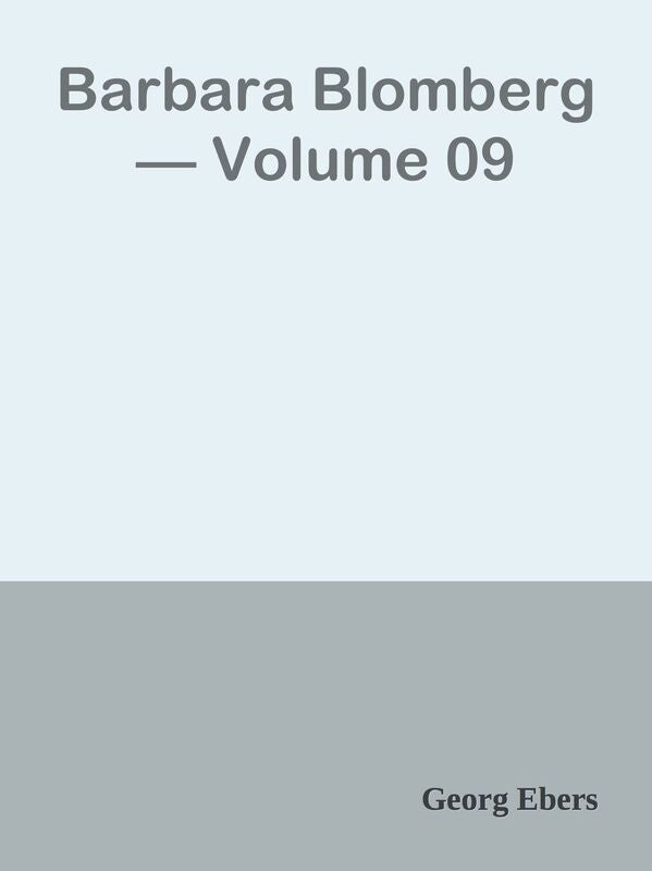 Barbara Blomberg Volume 09
