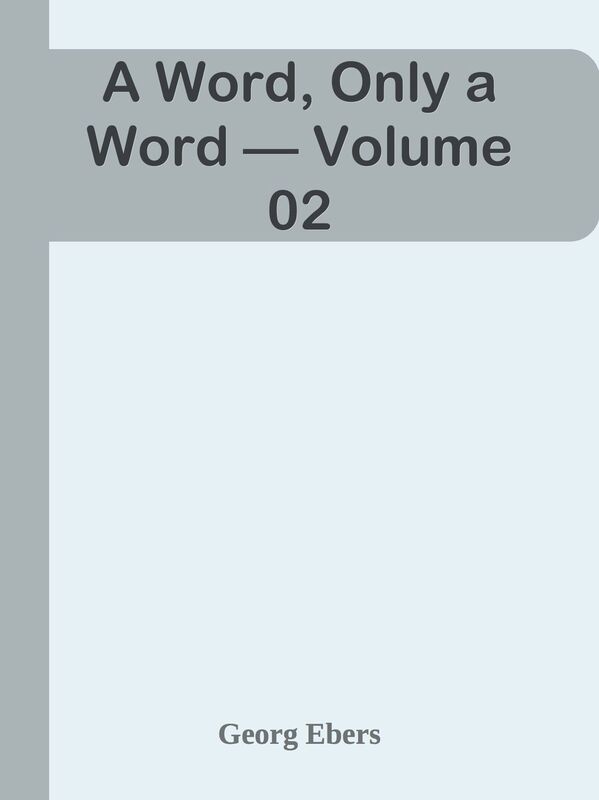 A Word, Only a Word Volume 02