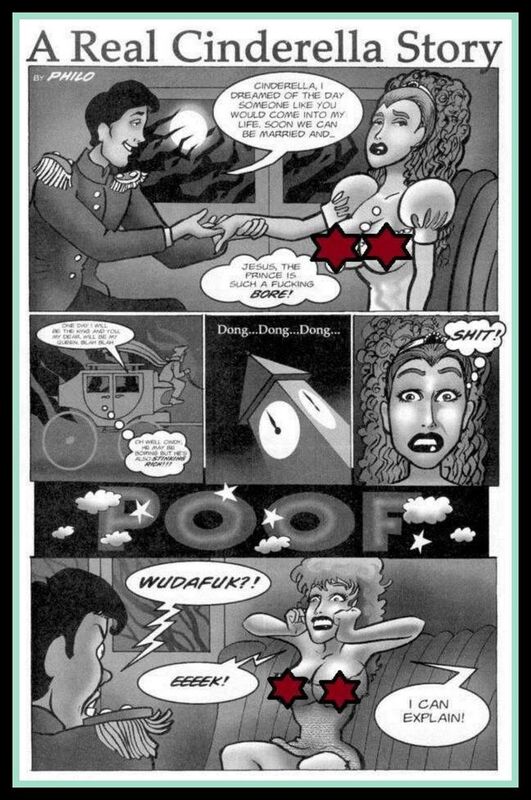 A Real Cinderella Story (Erotic Comic)